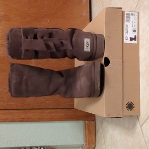 Brown UGG Allegra Bow II
